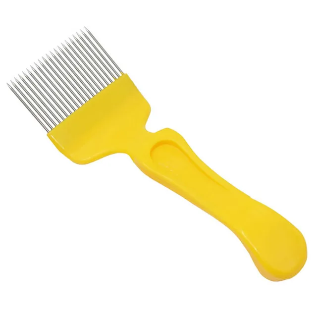 1Pcs 21 Pin Rozsdamentes Acél Fogok Fésű Villa Vágott Mézes Méhész Eszközök - Image 5