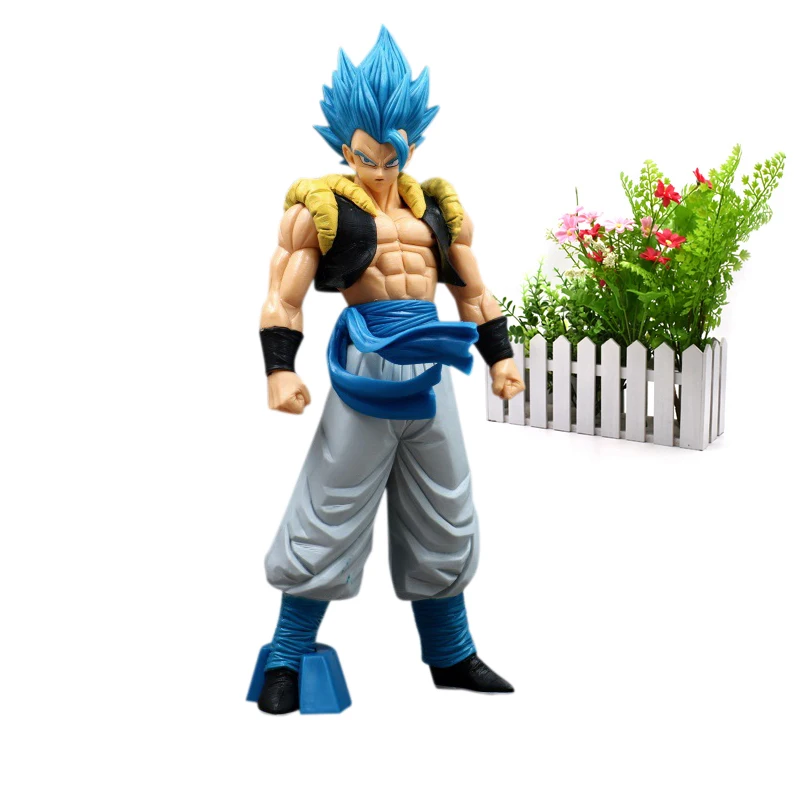 Аниме Dragon Ball Z Super Blue Gogeta Grandista ROS ПВХ фигурки аниме Dragon Ball Z Goku Vegeta Gogeta Figur