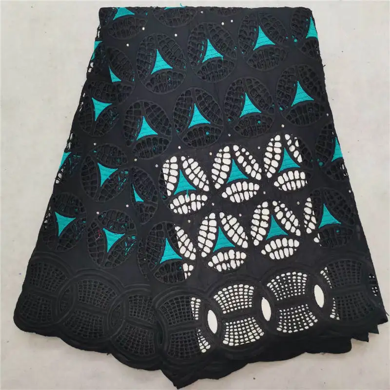 HL! швейцарское хлопковое чистое дизайнерское швейцарское шифоновое кружево с камнями нигерийское высококачественное Африканское сухое кружево ткань для свадьбы! J10730