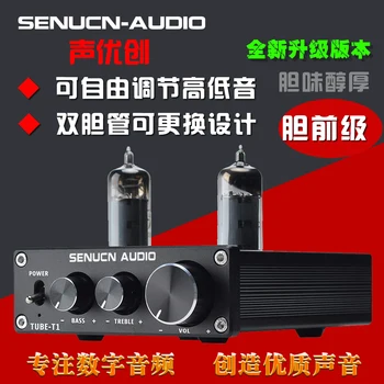 

Sound Creation Hifi Gallbladder Front Level Electron Tube 6j1 Upgrade Have A Fever Amps Power Amplifier Front High Bass Adjust