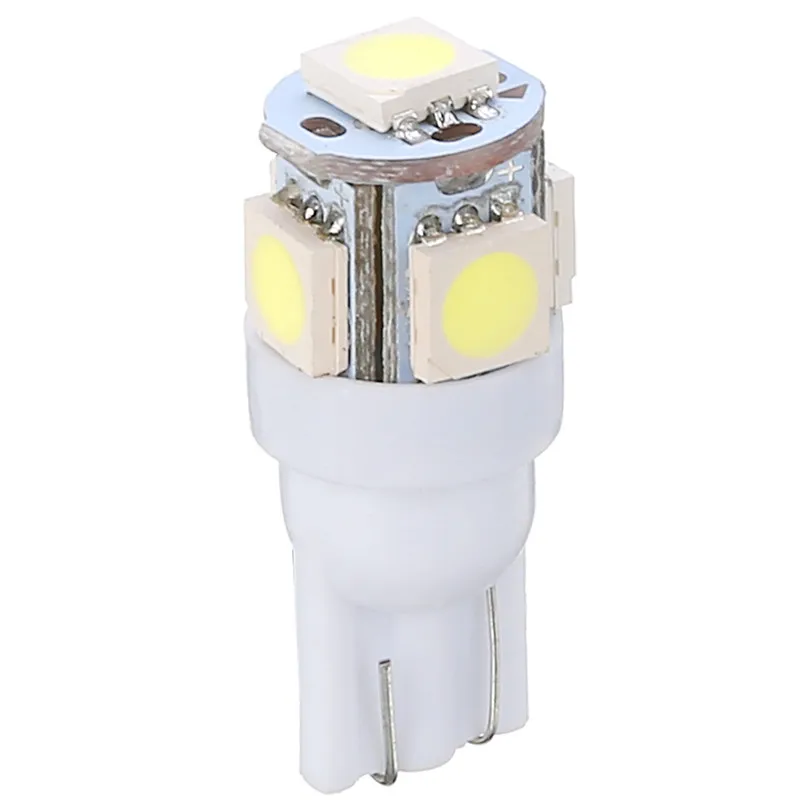 10 шт./лот 24 В 5SMD LED 5050 T10 194 147 W5W ширина лампа для чтения номерного знака резервная