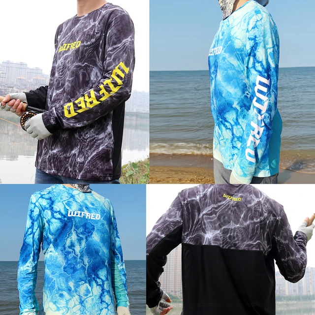 1PC UPF50+ Sun Protection Fishing Tee Breathable Quick Dry Fabric Camo Long  Sleeve Shirt Outdoor Men Women Sweatshirt 5 Sizes - AliExpress