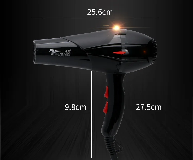 Поставка от производителя JY-5048 1600 Вт высокой мощности-Мощность бытовой фен бытовой удар сушилка и обогреватель и охлаждающего воздушного потока фен для волос
