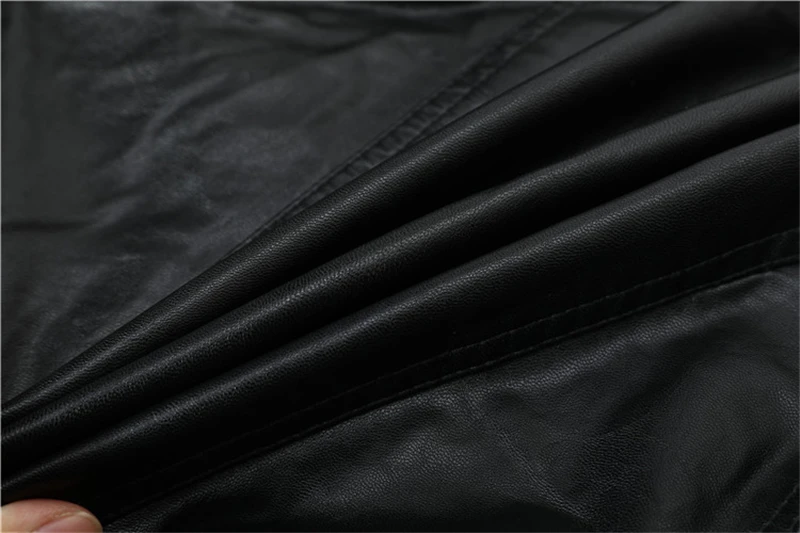 Новинка, модная куртка из искусственной кожи для девушек, высокое качество, черная мотоциклетная кожаная куртка, женское мягкое короткое пальто из искусственной кожи