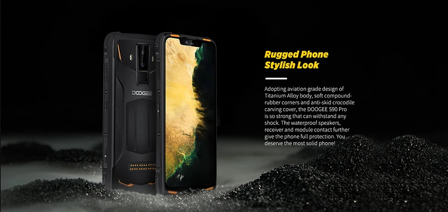 DOOGEE S90 Pro, новинка, 6 ГБ ОЗУ, 128 Гб ПЗУ, отпечаток пальца, разблокировка лица, задняя камера, 21 МП, 6000 мА/ч, четыре ядра, 4 Гб, две sim-карты, быстрая зарядка