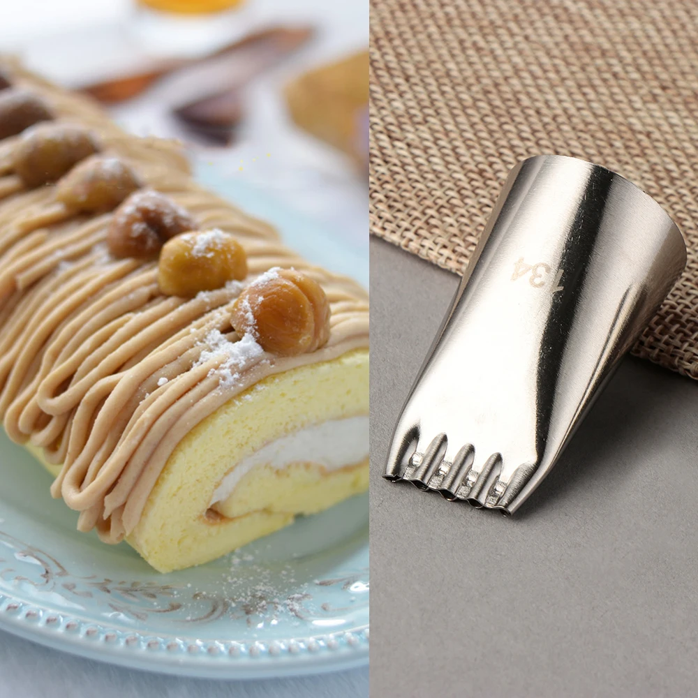 Five Hole Lines Drawing Nozzles, Stave Sheet, Music, Noodle Shape Nozzles, Cake Baking, Icing Piping Tip