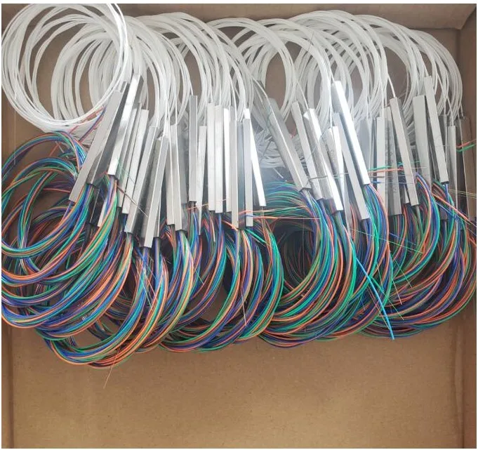 Оптоволоконный plc-разветвитель 10 шт./лот 1x2 1x4 1x8 1x16 цветов | Мобильные телефоны и