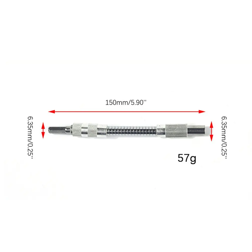 Гибкий шестигранный 1/" шланг отвертка удлинитель гибкий патрон-адаптер
