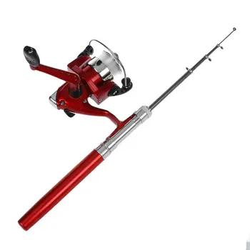 

Telescopic Fishing Rod Pen Shape portable 1M + Reel Spool Thread starter