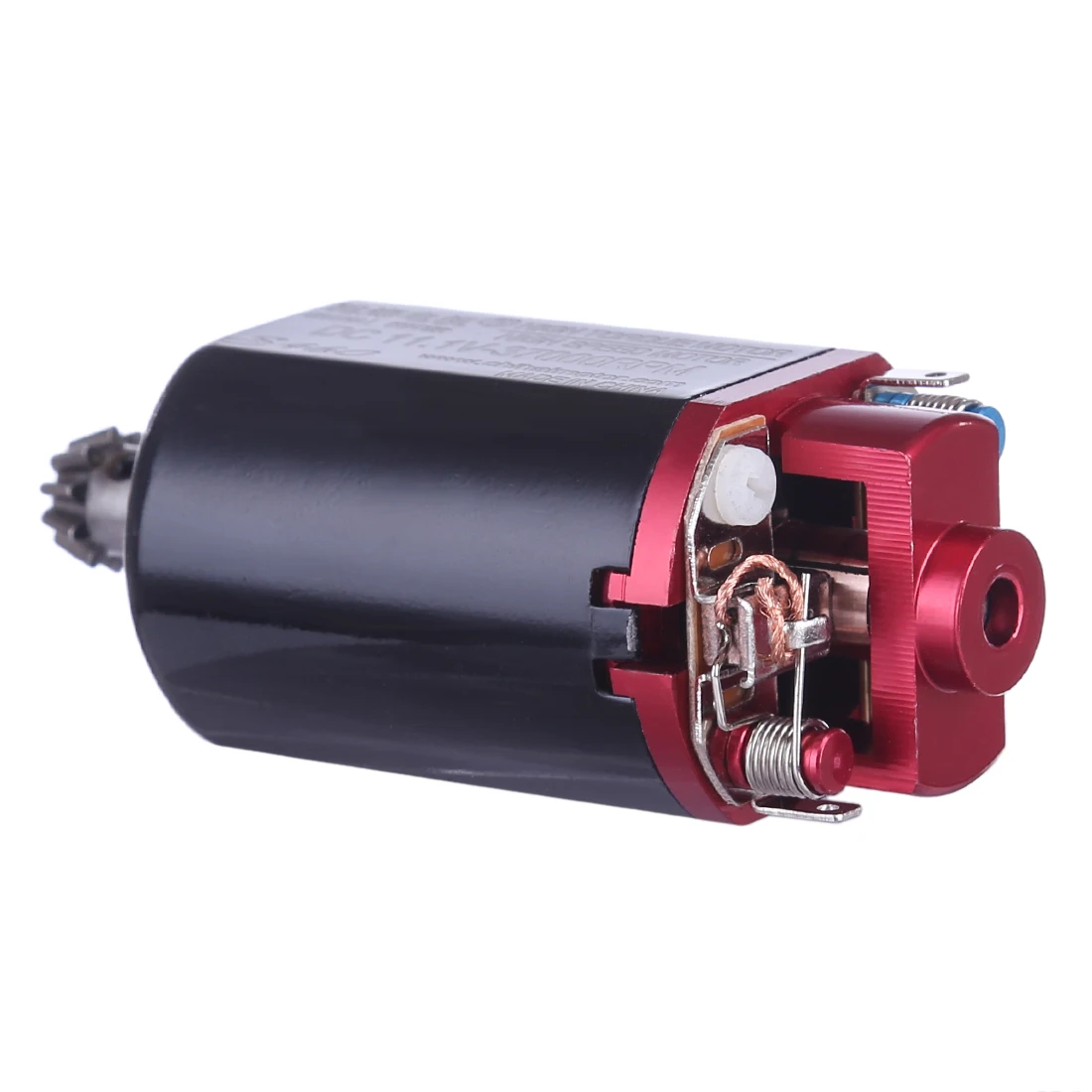 CH S460 Aluminum Alloy Back Cover Carbon Brush Hi-Speed Motor+ Metal D Shape Motor Gear for JM Gen.8 M4A1 Modification
