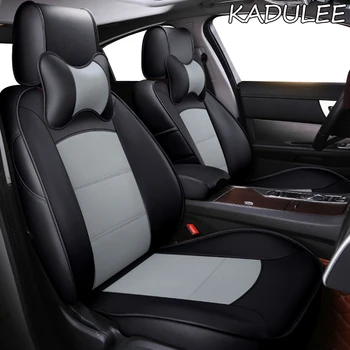 

KADULEE Custom Leather car seat covers For NISSAN Patrol Sunny QUEST Terra Navara NV200 Paladin KICKS MAXIMA Murano LANNIA auto
