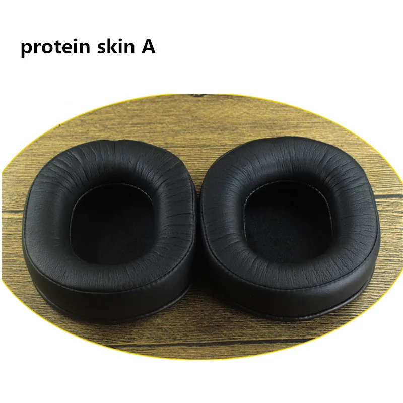 Protein skin A Вкладыши из овечьей кожи с эффектом памяти для Audio-Technica ATH-M20 M30 M40 M50 M50X M70X MSR7 наушники So Soft 8,5 - Цвет: Protein skin A