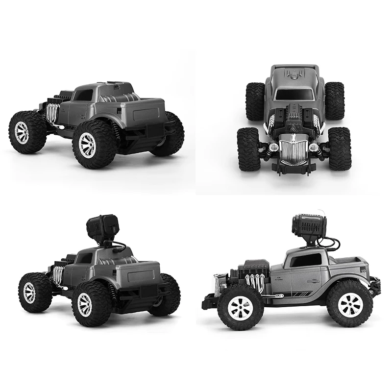 1/18 электрический автомобиль RC с FPV WiFi HD камера Дистанционное управление 2,4 ГГц радио-управление светодиодные автомобили игрушки гоночные автомобили подарок для детей