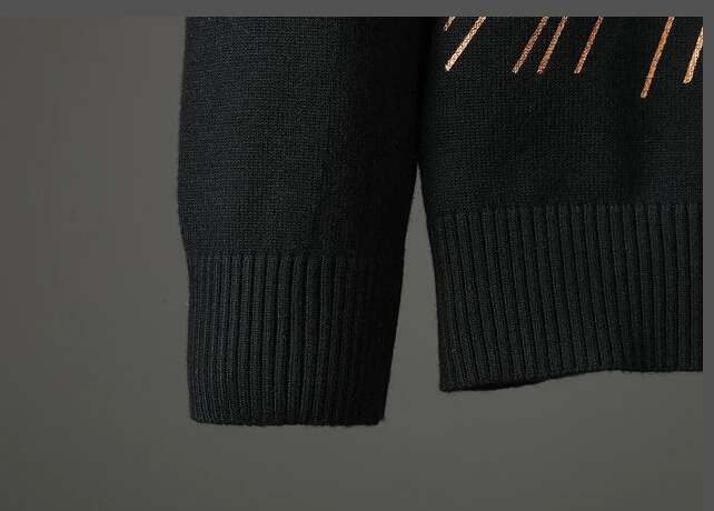 New Fashion Men Sweater Streetwear Casual Slim Fit Male Clothing Long Sleeve Knitted Pullovers Winter Thick O-Neck