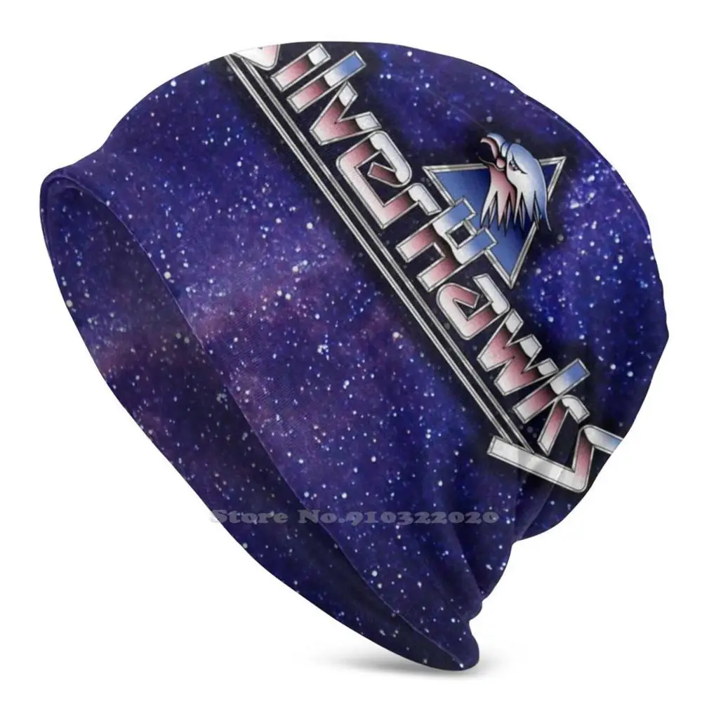 Silver Hawks Retro Cartoon Lavorato A Maglia Beanie Hat Berretto Sportivo Silver Hawks Cartoon Thundercats Silverhawks Oldshcool Iron 80S Retro
