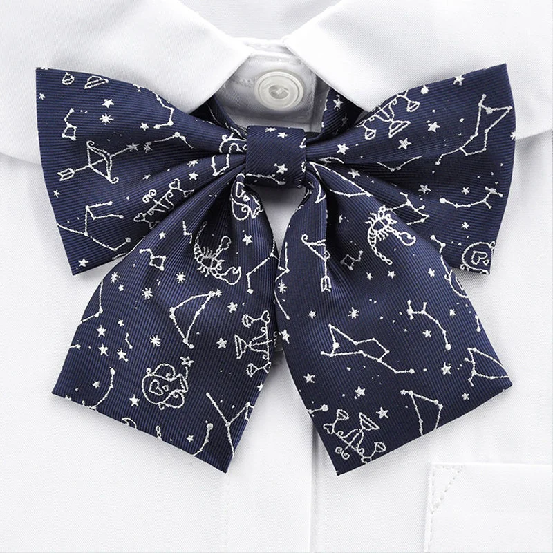 Kawaii Constellation Bowtie Bowknot Japanese Cosplay School Uniform