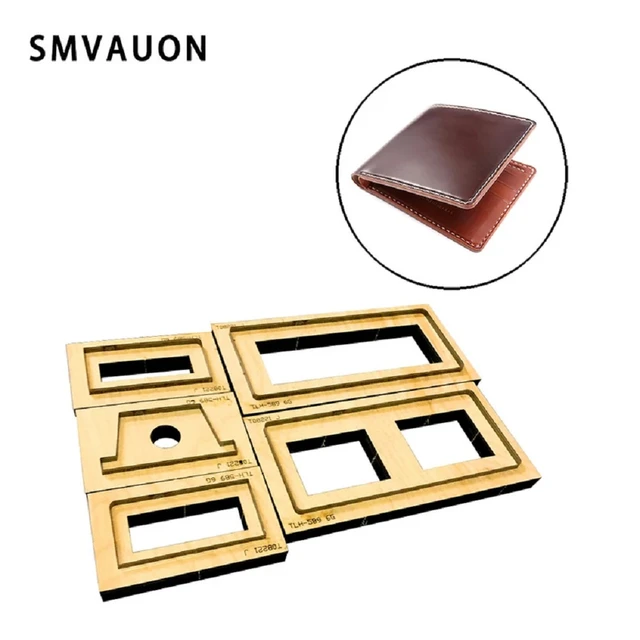 Leather Wallet Cutting Dies Diy Handcraft Wood Die Cutter Punch Tools  Suitable For Die Cutting Machine - Cutting Dies - AliExpress