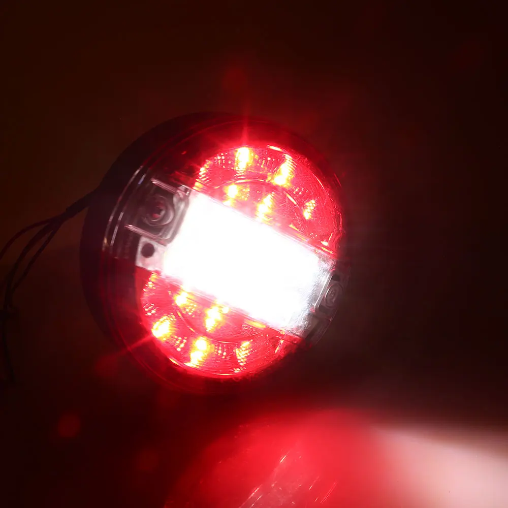 4 дюйма 20LED Пикап задний светильник водонепроницаемый грузовик боковой светильник Авто хлеб Предупреждение ющий светильник трейлер
