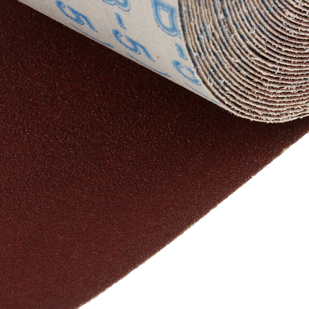 10 Meters Emery Cloth Sandpaper 120 Grit Abrasive Cloth Rolls for Sanding Wood Furniture Finishing