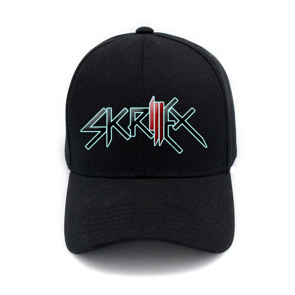 Крутая бейсболка с логотипом Skrillex, хип-хоп Повседневная Кепка, модная Регулируемая Мужская бейсболка