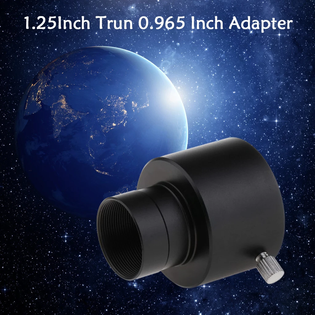0.965" Convert to 1.25" Telescope Eyepiece Adapter 24.5mm to 31.7mm Adaptor