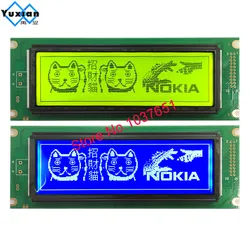 Lcd Module 24064 Display Blue Green UCI6963 intead WG24064 LM24064DFW