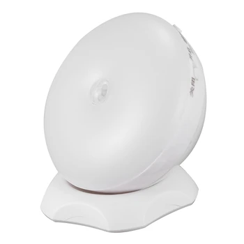 

Led Human Body Induction Charging Small Night Light Auto Light 360 Rotary Induction Light Cabinet Induction Light Aisle