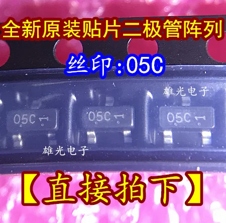 10 шт. GSOT05C-GS08 05C SOT23 5V и
