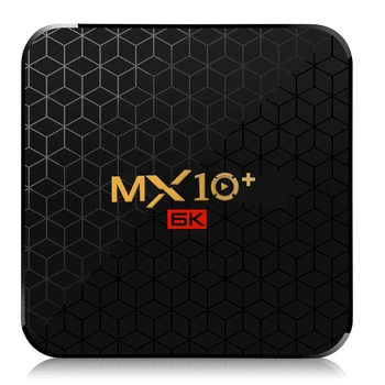 

VHXSIN 10PCS Media-Player Decoding Smart-Tv-Box Android 9.0 Mx10-Plus 4K H6 32GB64GB 6k-Image UHD Allwinner