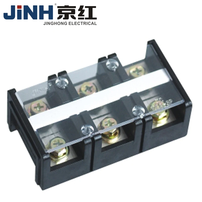 1Piece TC-1503 High current Fixed Terminal Block 60mm2 600V/150A 3P 6 Screws Barrier wiring boards connectors | Обустройство дома