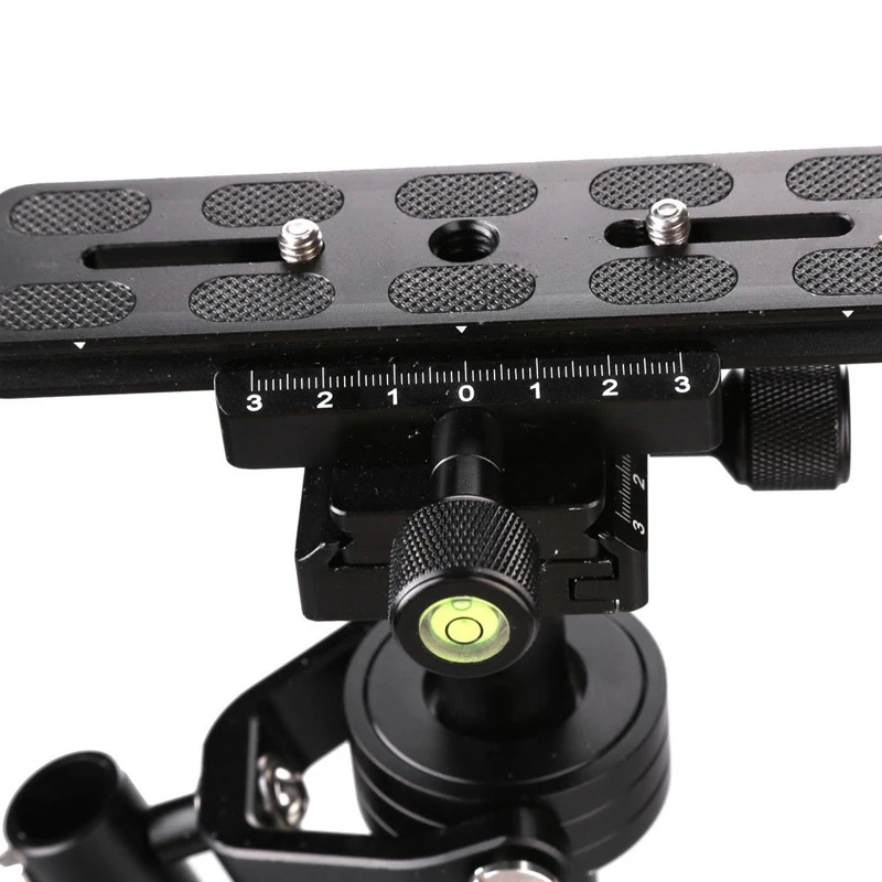 S40+ 0,4 м 40 см алюминиевый сплав Ручной Стабилизатор Steadycam для камеры Canon Nikon Aee Dslr
