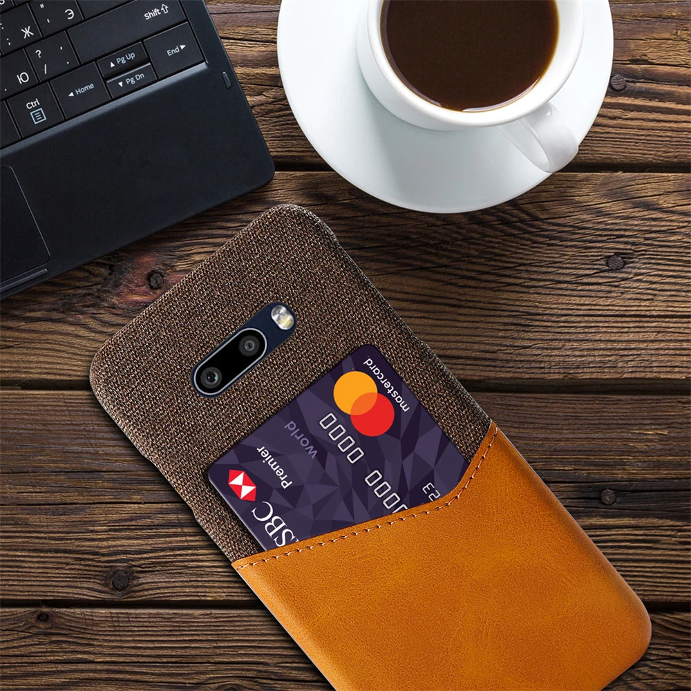 Business  Card Slots Cover Phone Case Coque Capa
