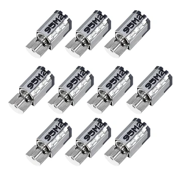 

uxcell 10Pcs Micro Mini Vibration Motors DC 1.5V-3V 40mA 11x4mm Electric Motor