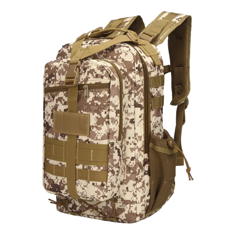 Desert Digital 30л Военный Рюкзак Molle тактическая сумка мужской водонепроницаемый Камуфляжный военный рюкзак походный Кемпинг Рыбалка Охота рюкзак - Цвет: Desert Digital