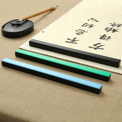 Presse papier multifonction en métal, pose papiers Simple, calligraphie chinoise, accessoire de presse en papier coloré et créatif 