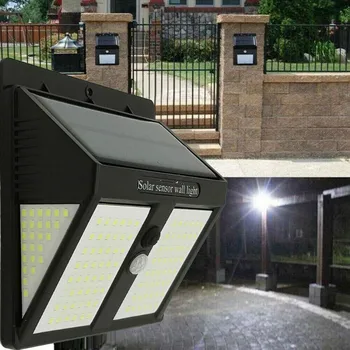 

Unique 146 LED Solar Powered PIR Motion Sensor Light Wall Lamps Outdoor Waterproof Garden Pathway Security Light