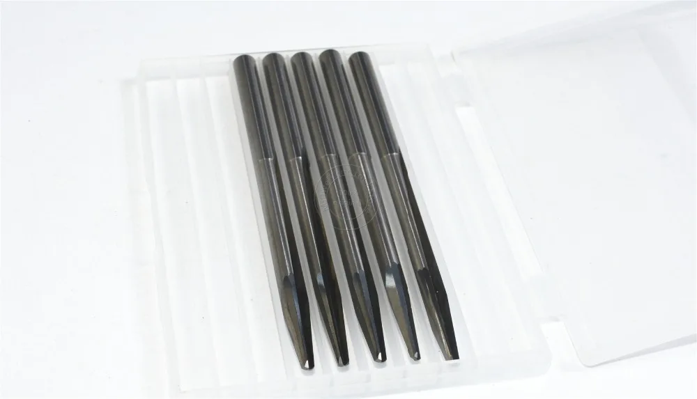 5 PCS-6mm* R1.5* 100L, ЧПУ твердосплавный концевой фрезы, деревообрабатывающий вставной фрезы, со скошенным шариковым наконечником концевой фрезы, глубокий рельеф, ПВХ, МДФ