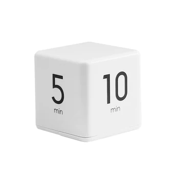 

Simple Clock Timer Alarm Cube Digital Minutes Time Management White Timer Time Management Tool