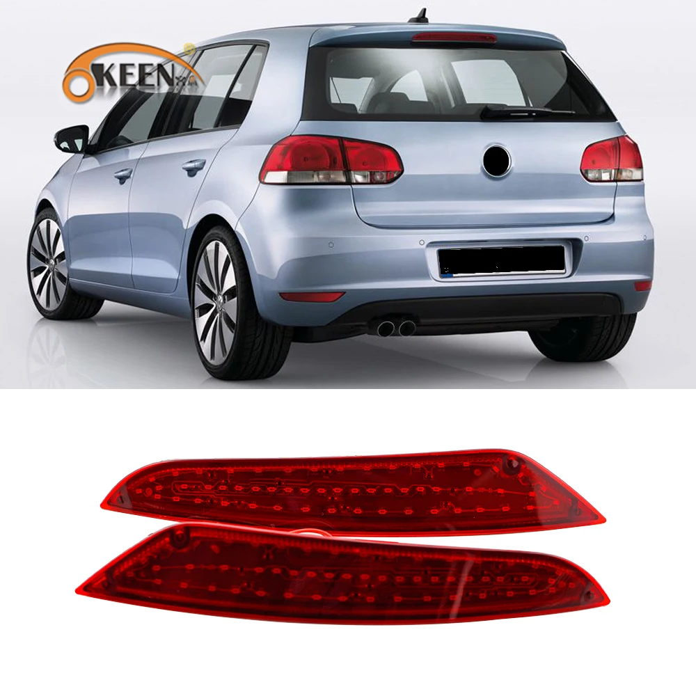 2 шт. для VW Volkswagen Golf 6 Автомобильный светодиодный фонарь светильник парковка