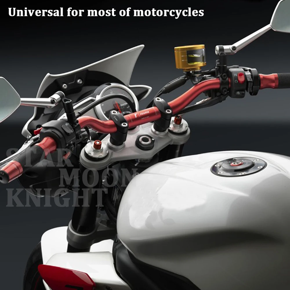 Универсальный RIZOMA мотоцикл 80 см 28 мм Rizoma руль для Yamaha MT 07 09 R1 R3 R6 R15 R25 Honda CB50R CB500X