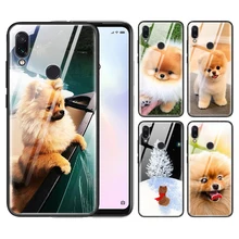 Pomeranian Pom чехол из закаленного стекла для Red mi 7 8A Note 7 6 8 8Pro K20 K20Pro Xiaomi mi A3 mi CC9E mi CC9 Fundas Capa