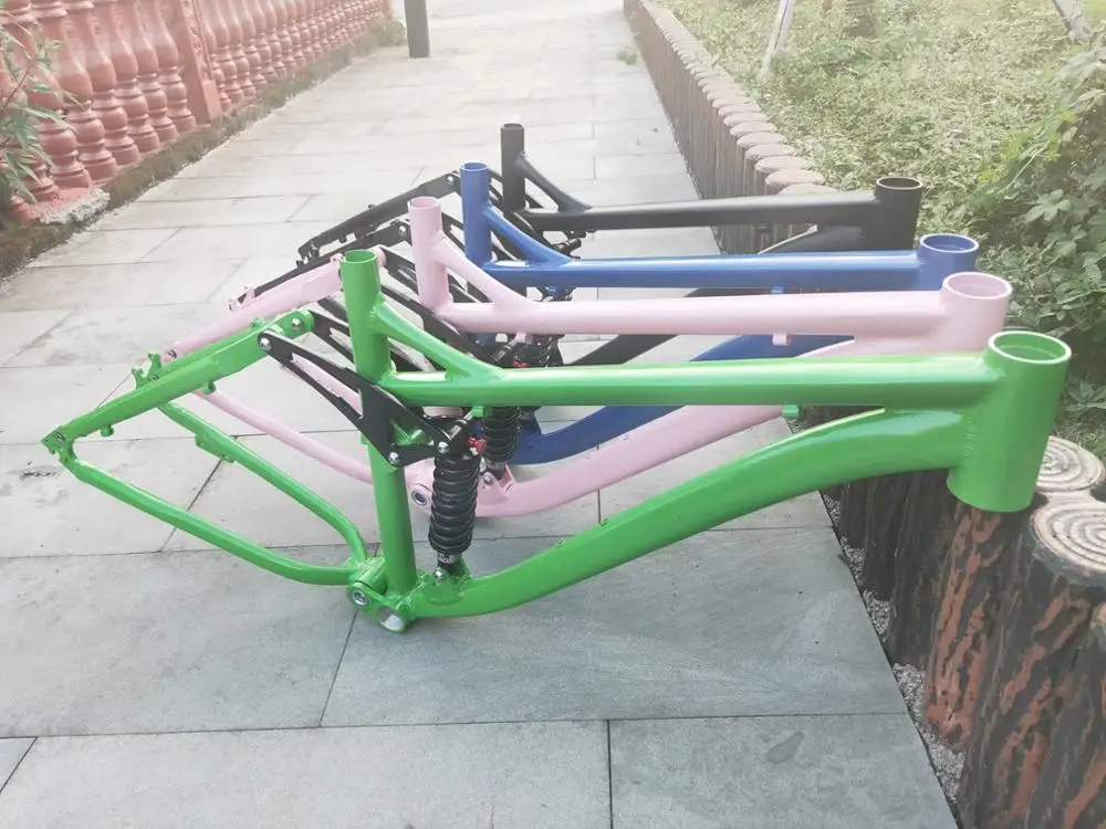 Perfect Sot-tail frames  190mm travel  bicycle  frame  27.5X17 mountain  bike frame   27.5X1.75-2.1 2