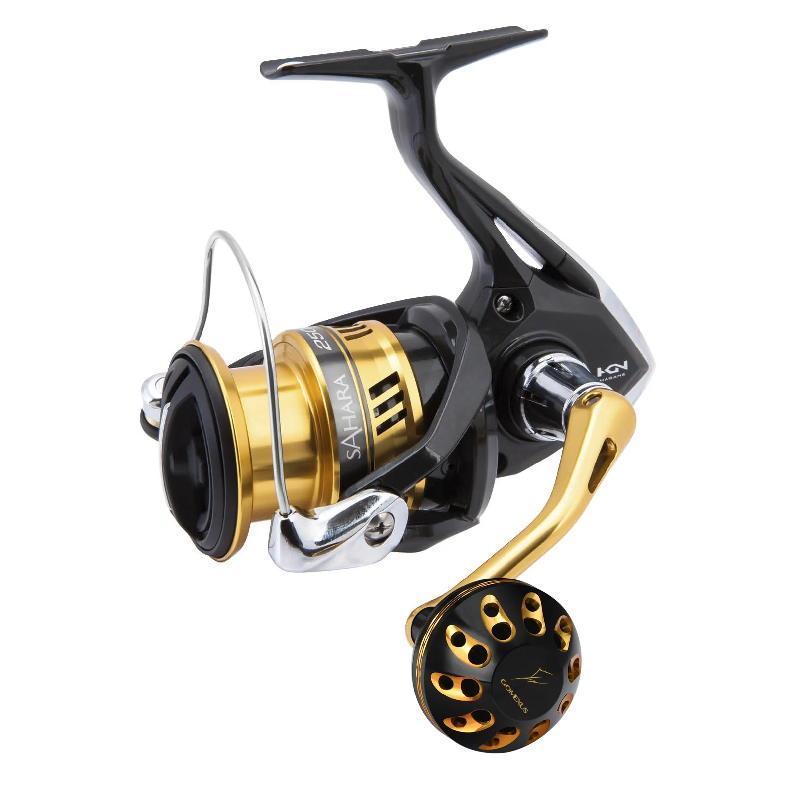 Gomexus катушка ручка питания ручка для Shimano Stradic FK 2000-4000 прямой Daiwa BG Caldia Penn Battle II 1000-4000 дрель 38 мм