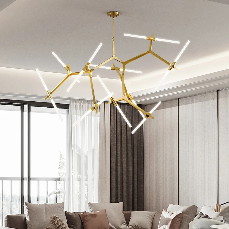Art Lighting Fixtures Chandelier for Living Room Hotel Bedroom