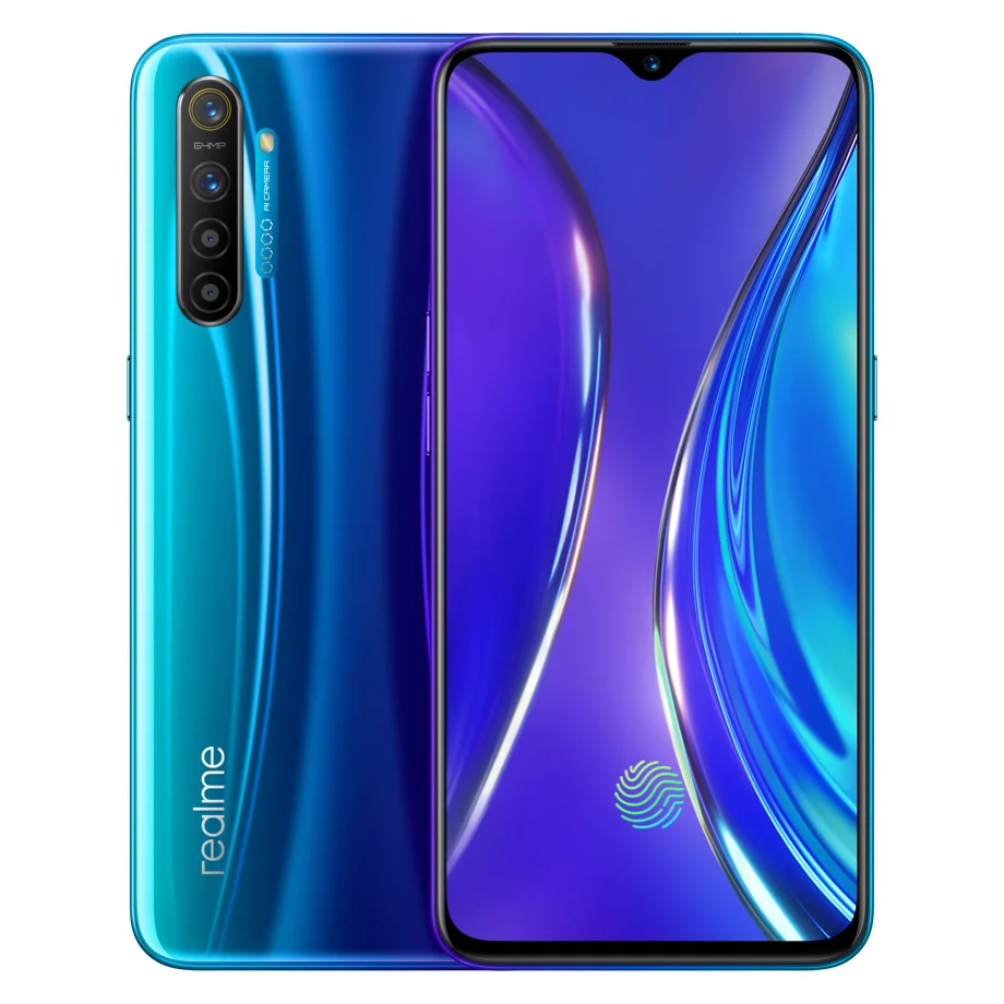 Realme X2 64MP 4 камеры мобильного телефона 6,4 ''AMOLED экран NFC 30 Вт быстрое зарядное устройство Snapdragon 730G 6G ram 64 R0M Snapdragon