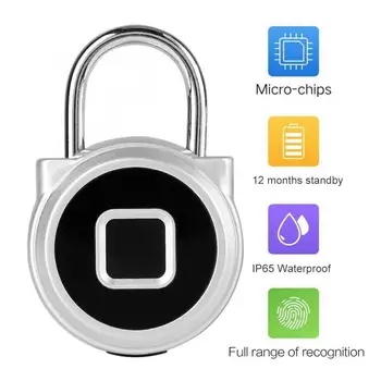 

Anti-Theft Smart Fingerprint Keyless Security Lock for Wardrobe Cabinet Box