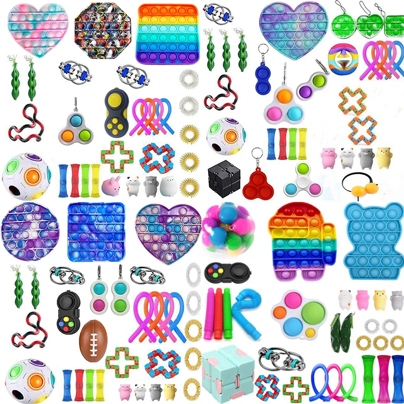 29pack Figet Toys Anti Stress Toy Set Adults Kids Sensory Antistress Relief Toys 29pack Figet Toys Anti Stress Toy Set Adults Kids Sensory Antistress Relief Toys