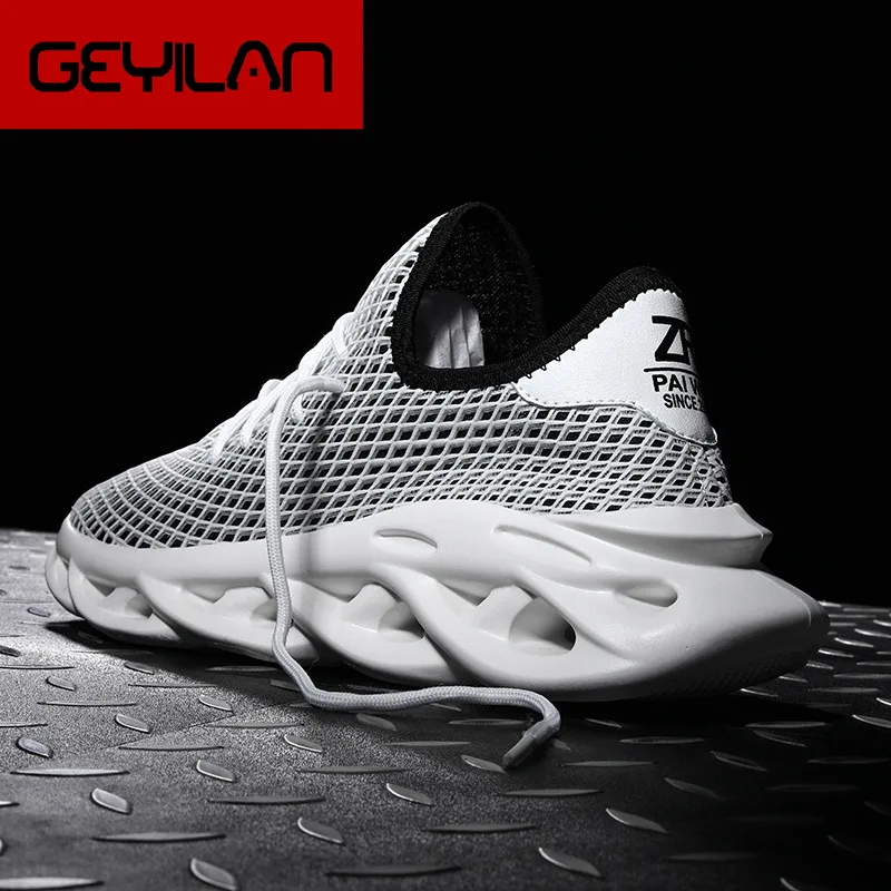 

Breathable Men Sneakers Male Shoes Adulto Black Red Fashion Lightweight Comfortable Non-slip Soft Mesh Men Shoes Summer Footwear