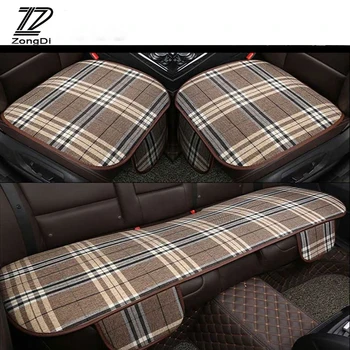 

ZD For VW Passat B5 B6 Polo Golf 4 5 Chevrolet Cruze Lada Granta RAM Grid Car Accessories Seat Pad Covers Non-slip Mat Cushion
