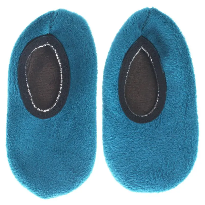 1 Pair Child Non Slip Slipper Socks Gripper Slippers Yoga Color:sky blue Size:6-8 Years Child